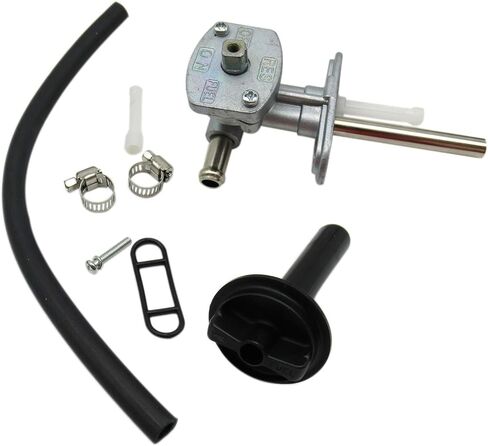 صمام الوقود JEM & Jules Petcock مع برغي رافعة 51023-1402 و92077-1098 لـ Kawasaki Prairie 360 ​​KVF360 2003-2013 Prairie 400 KVF400 1997-1998 in Kuwait