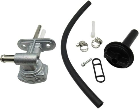 صمام الوقود JEM & Jules Petcock مع برغي رافعة 51023-1402 و92077-1098 لـ Kawasaki Prairie 360 ​​KVF360 2003-2013 Prairie 400 KVF400 1997-1998 in Kuwait