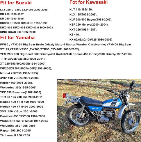 مفتاح خزان الوقود Vavle Petcock لـ YamahTTR 90 125 225 230 250 Timberwolf Bear Tracker Big Bear 250 Grizzly Raptor Warrior Wolverine 350 Moto-4 Suzuk Quadsport 400 Kawsaki KLF 300 in Kuwait