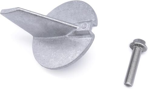 SouthMarine Boat Engine 6E5-45371-01 Aluminum Alloy Tab Trim Anode for Yamaha Outboard Motor 115HP-225HP 2/4-stroke, fit Sierra 18-6097 in Saudi Arabia