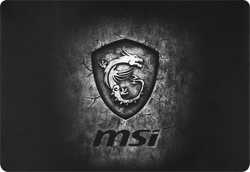 MSI Agility GD20 Premium Gaming Mouse Pad, Standard Medium Size,Ultra Smooth Micro-Tex Textile Surface,Anti-Slip Natural Rubber Base,Extra Thick,Perfect for Laser and Optical Mice,12.5" X 8.7" X 0.2" in Saudi Arabia