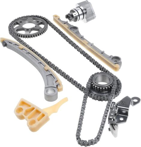 مجموعة A-Premium مكونة من 9 قطع لسلسلة توقيت المحرك مع شداد ودليل وضرس [يناسب DOHC، 4Cyl 2.0L 2.2L] متوافق مع Honda S2000 2000 2001 2002 2003 [2.0L] & S2000 2004 2005 2006 2007 2009 [2.2L] in Saudi Arabia