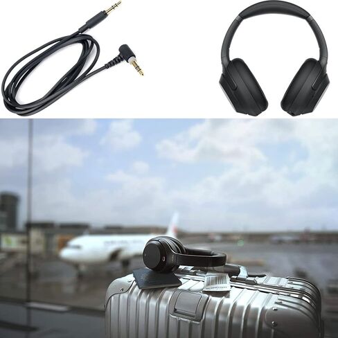 Replacement WH-1000xm4 Headphone Audio Cable Wire Lead Compatible with Sony WH-1000xm5 WH-1000xm4 WH-1000xm3 WH-1000xm2 MDR-100ABN XB950N1 XB950BT WH-H900N H800 MDR-10R & More Headphone in Kuwait