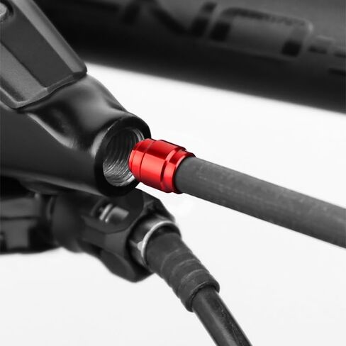 Bike Brake Olive Connecting Insert Kit for AVID SRAM Brake Replacement Part Bicycle Olive Connecting Insert Oil Fitting Kit, Black in Saudi Arabia