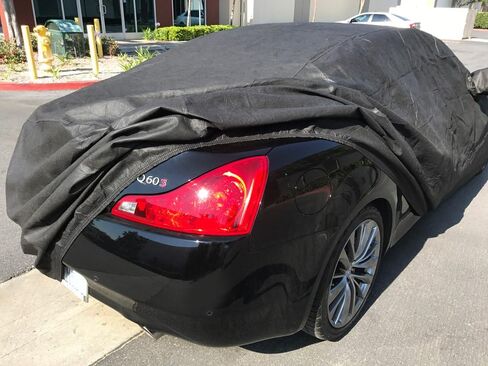 CarsCover مخصص صالح 2008-2015 إنفينيتي G37 / Q60 / Q60 IPL كوبيه غطاء سيارة أغطية سوداء in Kuwait