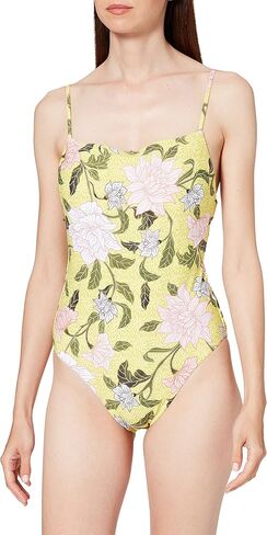 Seafolly Women's Standard Square Neck High Legline One Piece Swimsuit in Saudi Arabia