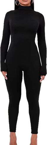Women Jumpsuit Women Yoga Jumpsuits Workout Sport Jumpsuits Wide Leg Jumpsuits for Women in Saudi Arabia