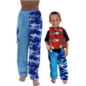 Towel Pants for Swimmers – Cotton Terry Towel Pants – Beach Coverup – Resort Wear – Swim wear - SIZE ADULT SMALL