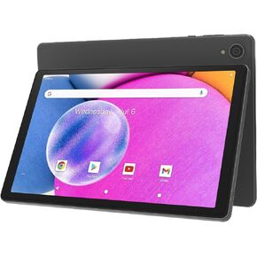 10.1" Tablet, 2024 Latest Android 13 with Octa-core Processor, 8GB&64GB Storage(Expand to 128GB), Dual Camera 5+13MP,G-Sensor, WiFi 6&Bth 5.0, HD IPS Touchscreen, 5000mAh Battery(Gray)