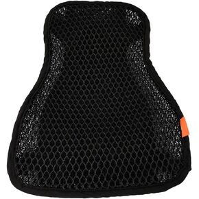 SaferCCTV Motorcycle Seat Cushion Pad, 3D Honeycomb Breathable Seat Cover, Medium Size Air Cooling Mesh Seat Pad and Reduces Pressure for Long Ride