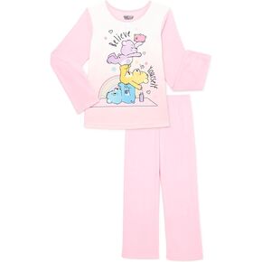 Care Bears Big Girls 2 Piece Pajamas Sleep Set (7-8) Pink