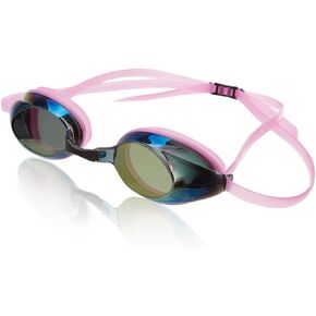 Sporti Unisex Adult Antifog S2/S3 Mirrored Goggle - Anti-fog lenses, Sleek Goggles For Swimming With Durable Construction