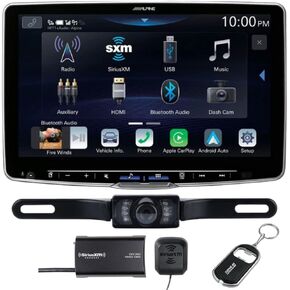 Alpine Halo11 ILX-F511 11" Digital Multimedia Receiver (Does Not Play Discs) with License Plate Camera and SiriusXM Tuner