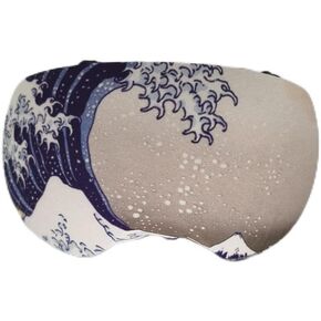 تصميم موجات نمط لينة حقيبة نظارات التزلج الغطاء الواقي حملق جورب in Kuwait