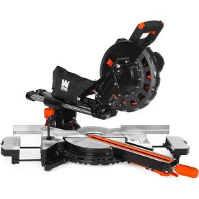 WEN 15-Amp 10-Inch Single-Bevel Sliding Compound Miter Saw with Laser (MM1014)