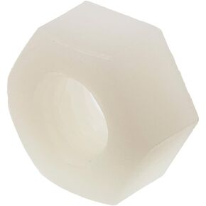 Prime-Line 9088727 Finished Hex Nuts, 1/4 in-20, Nylon (25 Pack)