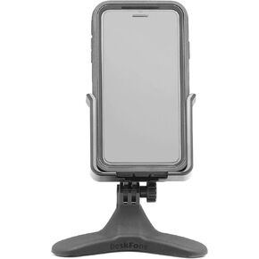 WeatherTech DeskFone XL - Universal desktop cell phone holder (Black Billet Knobs)