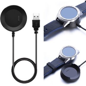 FitTurn Charger Compatible with ZTE Quartz Charger Replacement 3.3ft USB Charger Charging Cable/Charging Base for ZTE Quartz Smartwatch(Black)