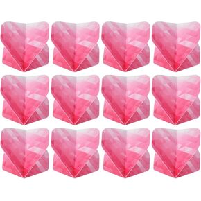 PATIKIL Dart Flights, Standard Darts Accessories Replacement Parts for Soft Tip Steel Tip, Geometric Style
