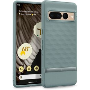 Caseology Parallax [Military Grade Drop Tested] Designed for Google Pixel 7 Pro Case (2022) - Ash Gray