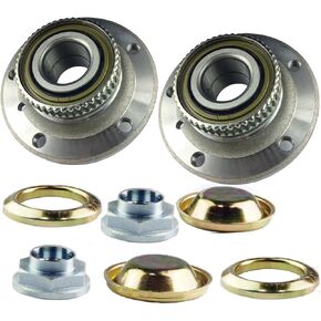 Bapmic 31226757024 Front Left + Right Wheel Hub Assembly Replacement for BMW 3 Series E46 E36 Z4 (Pack of 2)