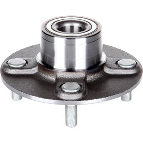 ECCPP Wheel Hub and Bearing Assembly Rear 512303 fit 2000 2001 2002 2003 2004 2005 2006 -Datsun Sentra Replacement for 4 Lugs Wheel Bearing Hubs without ABS 1 pcs