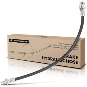 A-Premium Brake Hydraulic Hose Compatible with Select Toyota Models - Land Cruiser 1993-1995 4.5L, Pickup 1989-1995 2.4L 3.0L 4WD - Replace# 9694034405