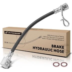 A-Premium Rear Driver Brake Hydraulic Hose Compatible with Select Ram Models - 2500 2014 2015 2016 2017 - Replace# 4779979AF, 4779979AD
