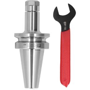 LiebeWH CNC Tool Holder 0.005mm Chuck Tool Holder Set BT30‑ER11‑70 Milling Holder with Wrench for High Accuracy Machine Tool Processing