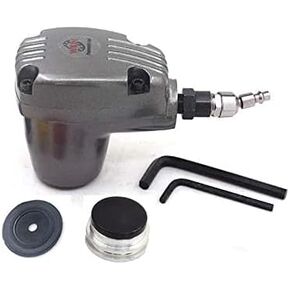 Automatic Air Palm Hammer Handheld Pneumatic Hammer Scaler 1000 Stroke with Steel Hammer Tip for Car Sheet Metal Repair, Auto-body Panel Bumping, Tap Out Laser Cutting Small Workpieces