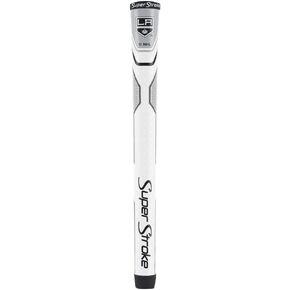 SuperStroke NHL Traxion Tour Golf Club Grip, Los Angeles Kings (Standard) | Officially Licensed Through Team Golf | Improves Feedback and Tackiness | Reduces Taper to Minimize Grip Pressure