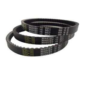3-Pack 669 18 30 CVT Drive Belt Replacement for 4 Stroke GY6 49cc 50cc 139QMB Engine,Compatible with Axis m200 Roketa Taotao Vespa Jonway Scooter Moped ATV Go Kart
