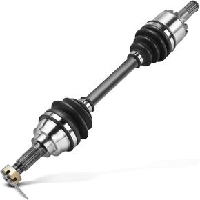 مجموعة عمود المحور A-Premium CV متوافقة مع Kawasaki Brute Force 650 2005-2013، Prairie 360 ​​2003-2013، Prairie 650 2002-2003، جانب السائق الأيسر الأمامي، استبدال # 59266-1135، 59266-1129