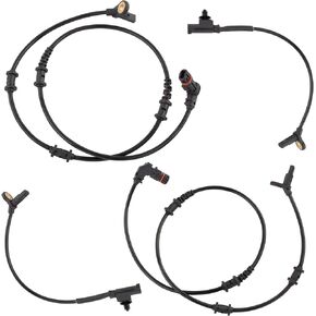 BOXI Front and Rear ABS Wheel Speed Sensor Set Compatible for Mercedes 2010 GL350 / 2007-2010 GL450 / 2008-2012 GL550 / 2006-2011 ML350 / 2010 ML450 /2008-2011 ML550 1645400717 1645400917