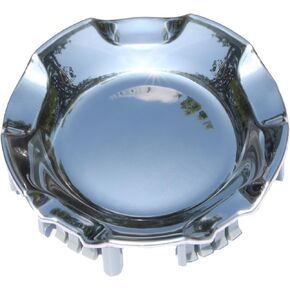 Polished Aluminum Cover Wheel Hub Center Cap Hubcap Cover Hub Cap (20" 5-Spoke Wheels Only) Compatible with Chevrolet Silverado/Avalanche/Suburban/Tahoe 2007-2014 Replace#: 9595152