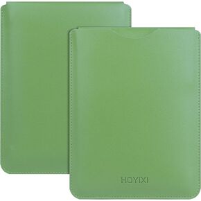 Universal Sleeve Case for 6-inch Kindle/Kobo/Voyaga/Lenovo/Pocketbook/Tolino E-Book E-Reader Lightweight Leather Sleeve Bag Pouch for 6-inch E-Book, Black