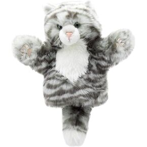 The Puppet Company CarPets Tabby Cat Hand Puppet, 10 inches