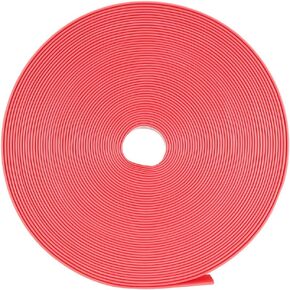 uxcell Heat Shrink Tubing 7mm Dia 11mm Flat Width 10m Length 2:1 Heat Shrink Wrap Cable Sleeve Tube Red