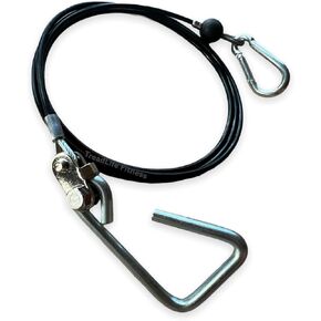 TreadLife Fitness Cable w/Hook Assembly - Replacement for Bowflex Xtreme Gyms - 80" Inch