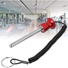 Alomejor Weight Stack Pin Magnetic Strength Training Screw Bolt with Pull Rope for Fitness Equipment Pin Training