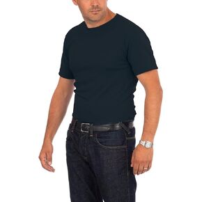 Mens All-Over Sweatproof Crew Neck Undershirt 2.0 with 3X Larger Underarm Membrane