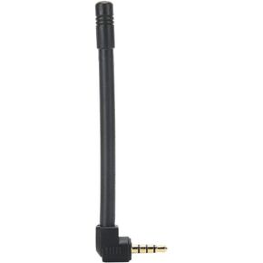 Universal Radio External Antenna, 3.5 Mm Interface Radio Antenna, 90 Degree Right Angle Outdoor Audio Signal Receiving Antenna, Mini Speaker Signal Receiver, for Fm Radio, Speaker, Mobile Phone
