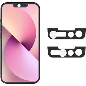 Phone Camera Cover,Webcam Cover Compatible with Phone 13, Phone 13 Mini, Phone 13 Pro, Phone 13 Pro Max Protect Privacy and Security,Not Affect Facial Recognition(Silver)