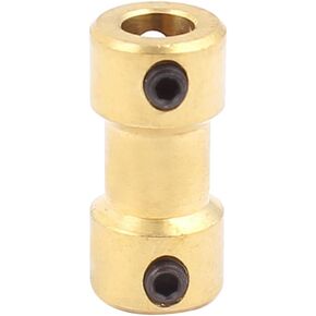 uxcell 3.17mm to 5mm Copper DIY Motor Shaft Coupling Joint Connector for Electric Car