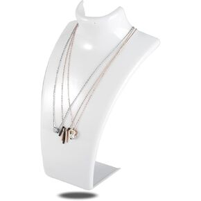 عرض مجوهرات عارضة أزياء، حامل قلادة قلادة حامل عرض مجوهرات رأس عارضة أزياء، حامل عارضة أزياء بلاستيكي لأقراط التمثال in Kuwait