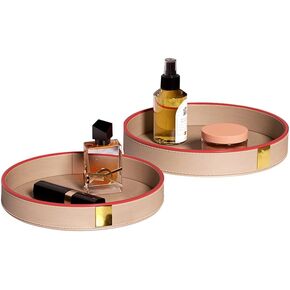 Leather Tray Desktop Storage Catchall Organizer Decorative Tray for Entryway Table to Hold Jewelry in Saudi Arabia