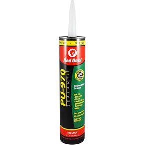 Red Devil 0972 Masonry & Concrete Polyurethane Sealant, 10.1 Oz, Gray-Limestone