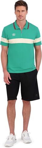 Umbro Men's 1/4 Zip French Terry Polo in Saudi Arabia