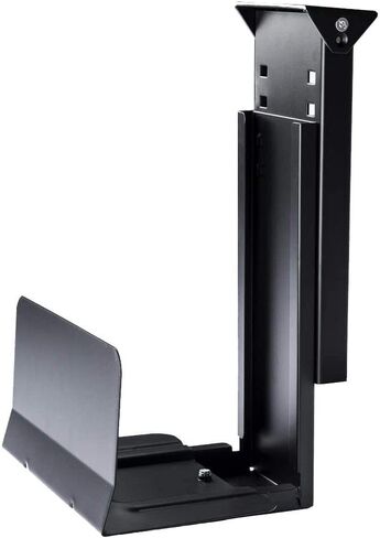 حامل وحدة المعالجة المركزية uyoyous تحت المكتب، قابل للتعديل على الحائط، حامل برج الكمبيوتر عالي التحمل، عرض قابل للتعديل من 5.7 بوصة إلى 9.6 بوصة، الارتفاع من 11.8 بوصة إلى 19.7 بوصة، يحمل ما يصل إلى 55 رطلًا in Kuwait