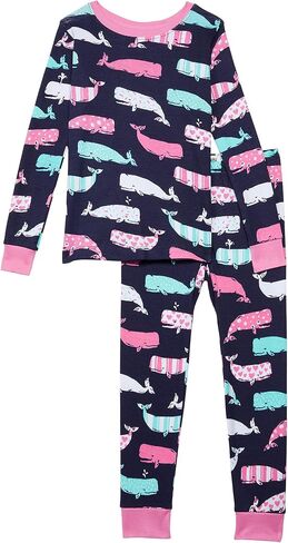 Kids' Long Sleeve Printed Pajama Set in Kuwait